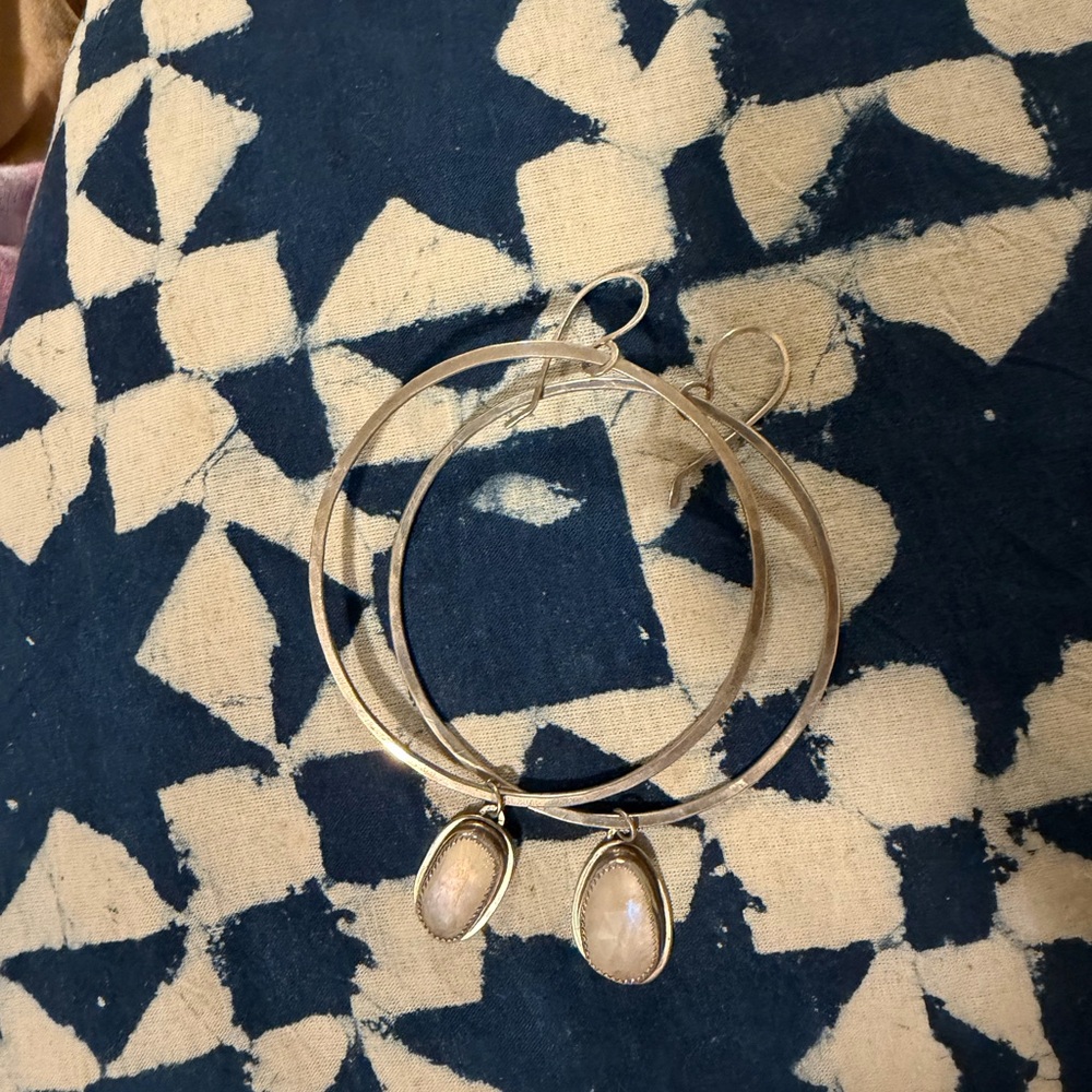 Vancrafted studio Moonstone hoops